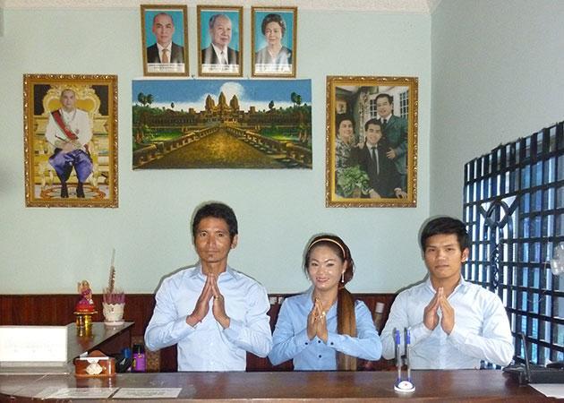 Angkor Reas Guesthouse Siem Reap Bagian luar foto